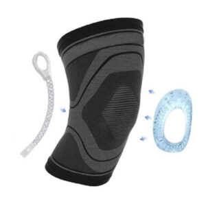 Active Compression Knee Sleeve w/Patella Gel Support and Flexible Stays