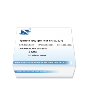 One Step Typhoid IgG/IgM Rapid Test Kit