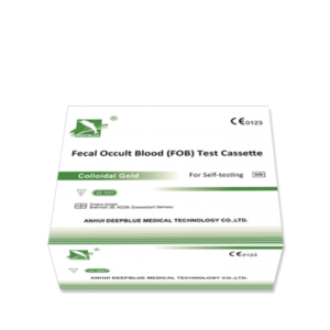 Fecal Occult Blood (FOB) Test Cassette (Colloidal Gold)
